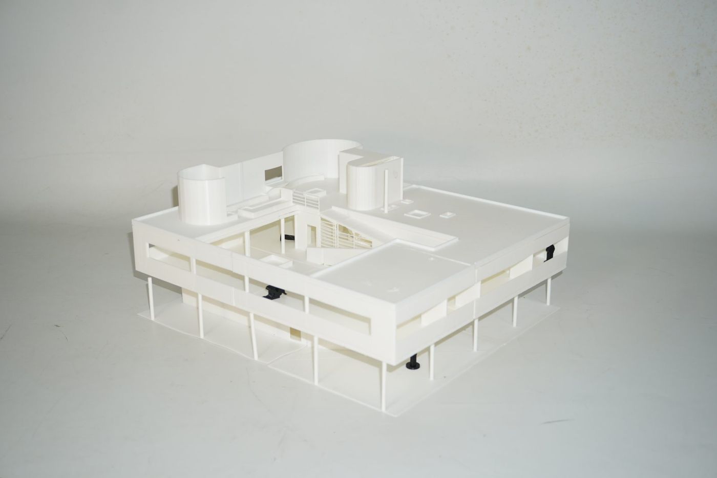 Maqueta de la Villa Savoye impresa en 3D